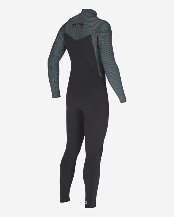 Billabong 3/2 Revolution Chest Zip Full Wetsuit Černé | VNIYQX-370