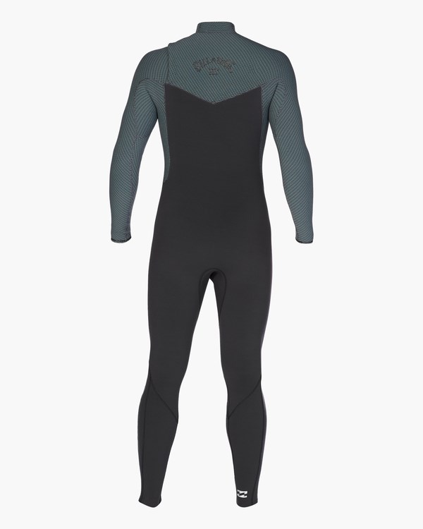 Billabong 3/2 Revolution Chest Zip Full Wetsuit Černé | VNIYQX-370