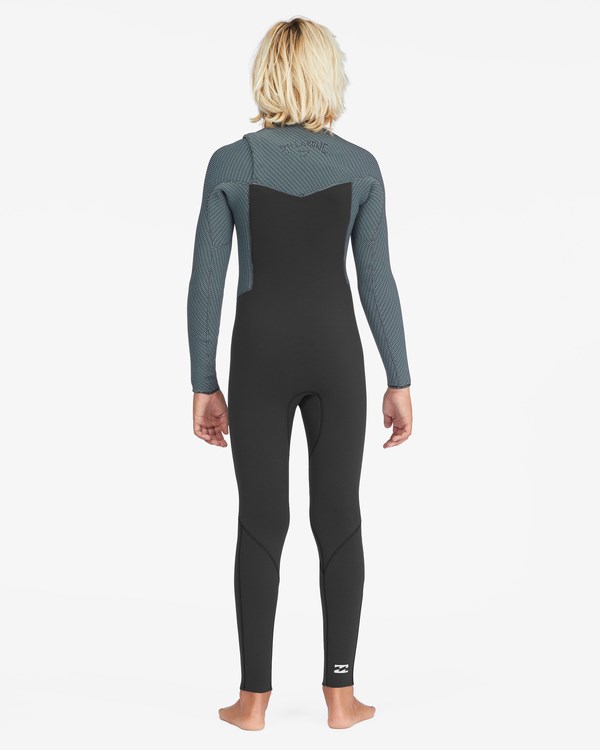 Billabong 3/2 Revolution Chest Zip Full Wetsuit Černé | WDEHYK-840