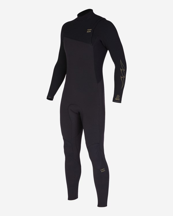 Billabong 3/2 Revolution Natural Zipperless Wetsuit Černé | ZBCFJH-589