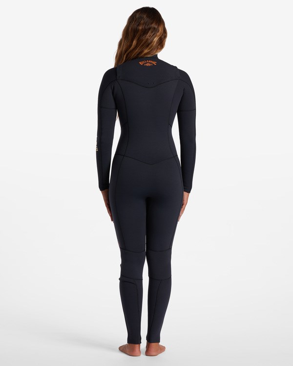 Billabong 3/2 Salty Dayz Natural Chest Zip Wetsuit Černé | GVEFZY-964