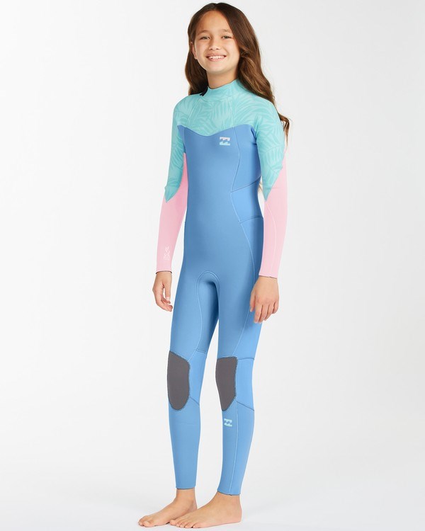 Billabong 3/2 Synergy Back Zip Full Wetsuit Surfside | FQCRJK-763