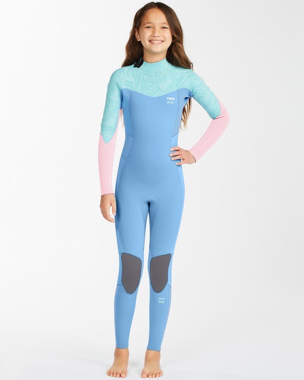Billabong 3/2 Synergy Back Zip Full Wetsuit Surfside | FQCRJK-763