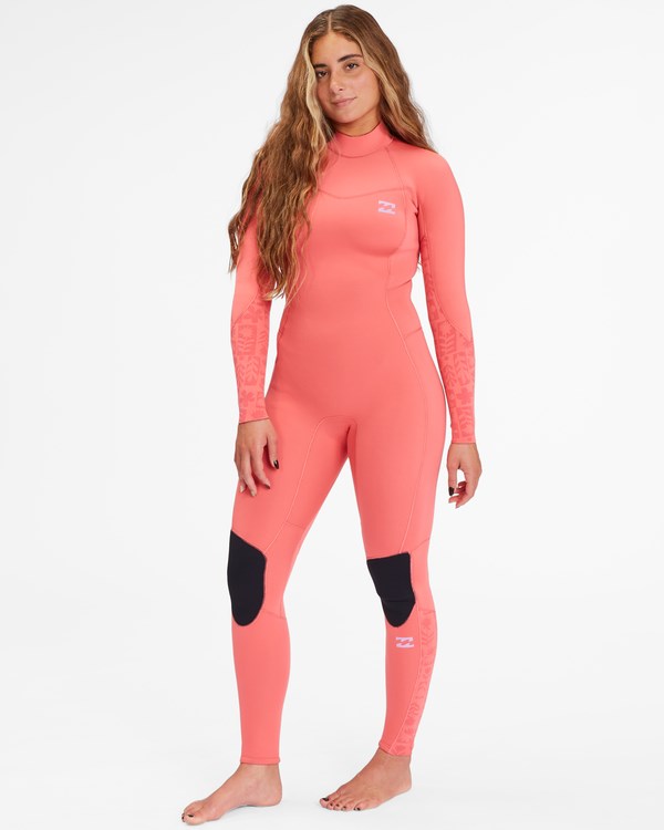 Billabong 3/2 Synergy Back Zip Full Wetsuit Koralove | GOVTJA-573