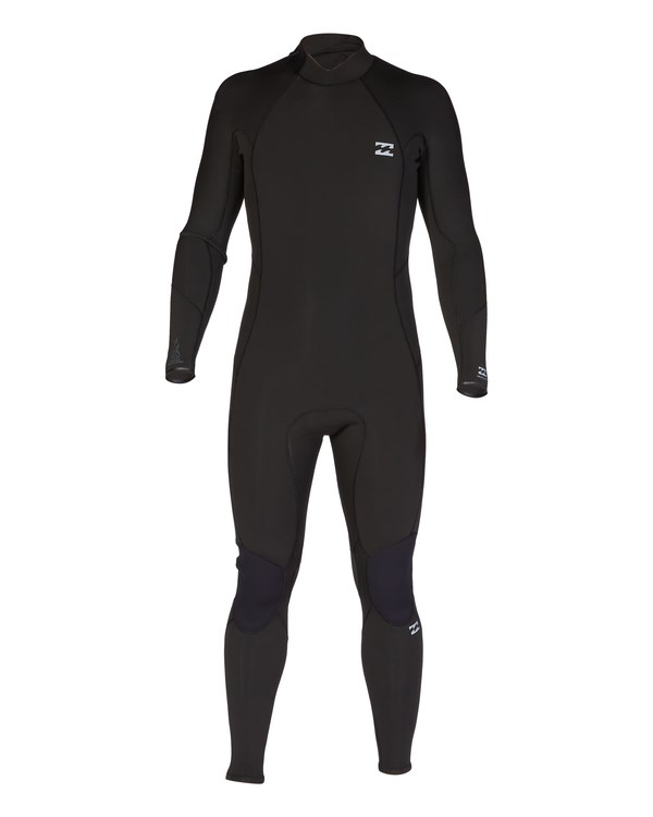 Billabong 4/3 Absolute Back Zip Full Wetsuit Černé | CTMRPF-508