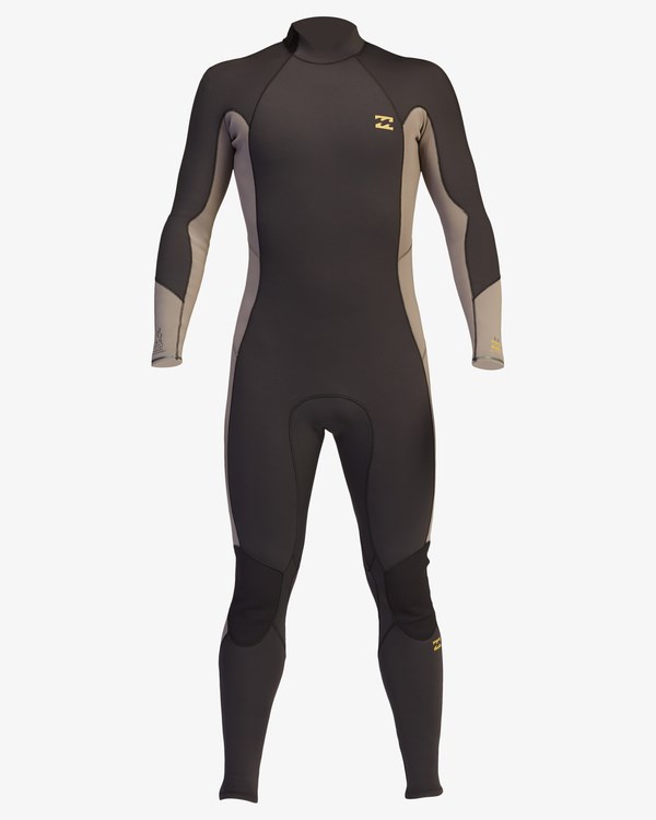 Billabong 4/3 Absolute Back Zip Full Wetsuit Graphite | IHMZON-175