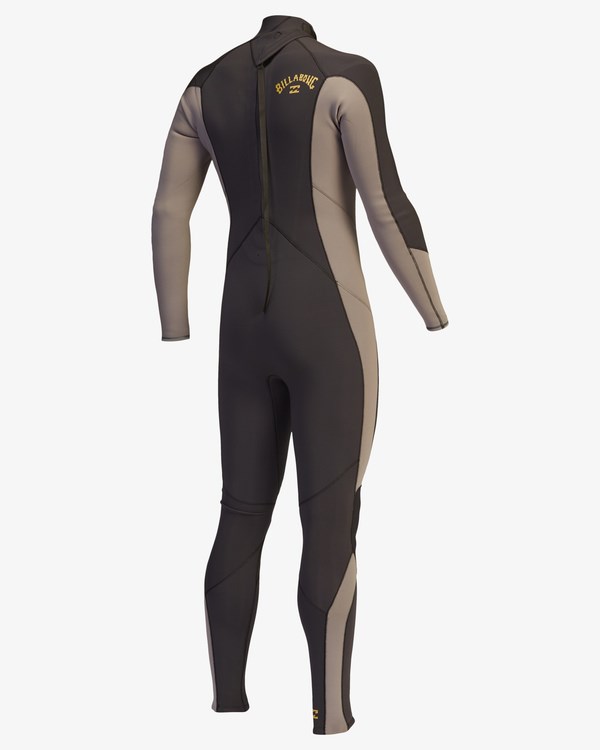Billabong 4/3 Absolute Back Zip Full Wetsuit Graphite | IHMZON-175