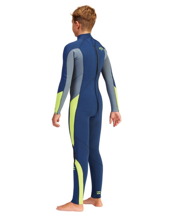 Billabong 4/3 Absolute Back Zip Full Wetsuit Tmavě Blankyt | JZYISB-708