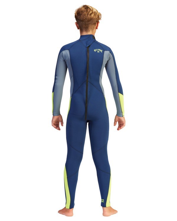 Billabong 4/3 Absolute Back Zip Full Wetsuit Tmavě Blankyt | JZYISB-708