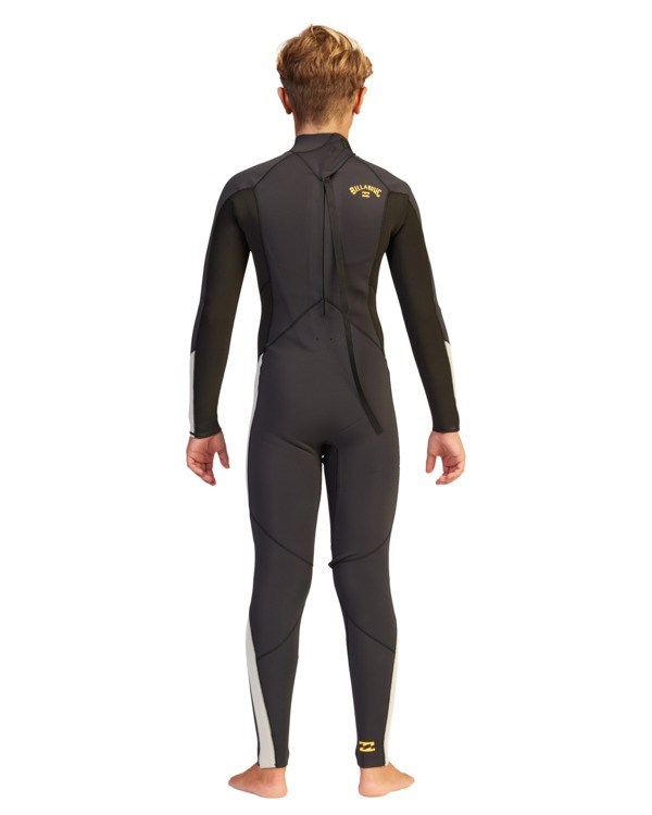 Billabong 4/3 Absolute Back Zip Full Wetsuit Černé | QRHBAE-714