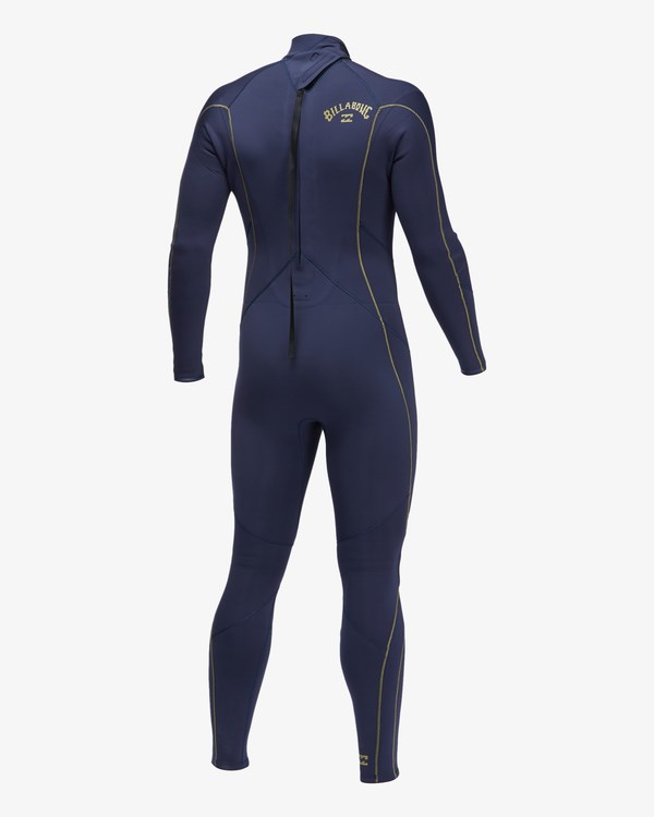 Billabong 4/3 Absolute Back Zip Long Sleeve Full Wetsuit Tmavě Blankyt | FDAVYX-086