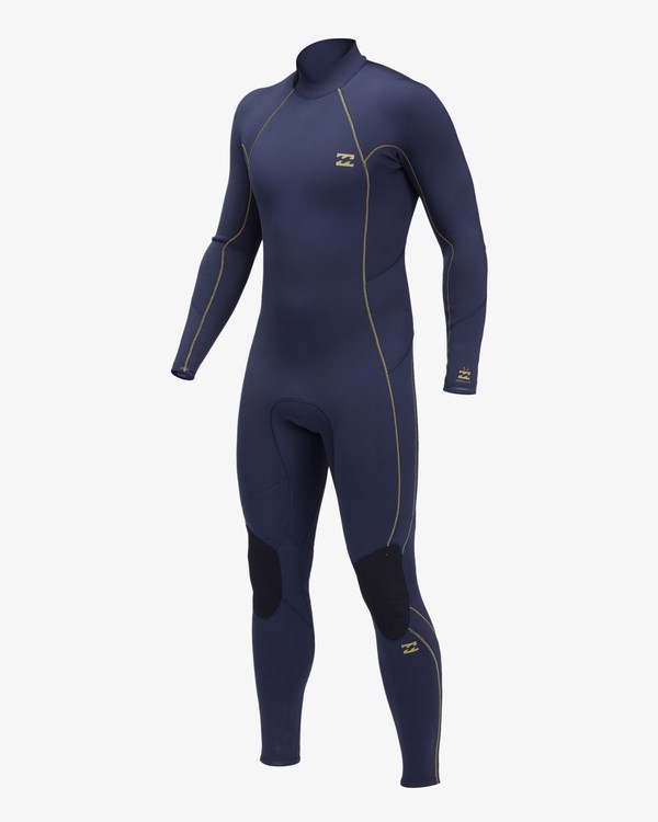 Billabong 4/3 Absolute Back Zip Long Sleeve Full Wetsuit Tmavě Blankyt | FDAVYX-086