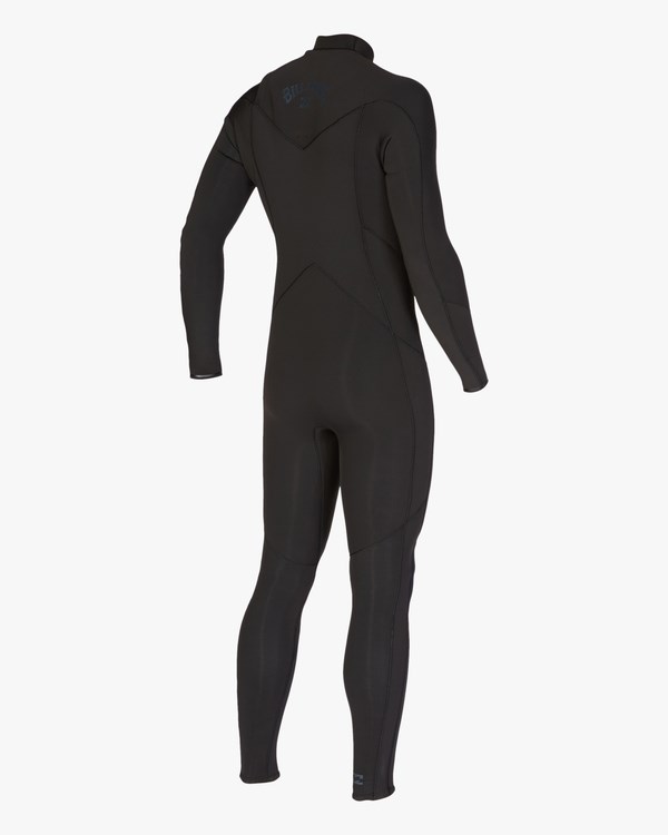 Billabong 4/3 Absolute Chest Zip Full Wetsuit Černé | KWPFXY-517