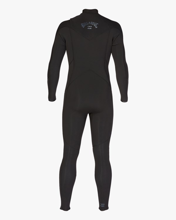 Billabong 4/3 Absolute Chest Zip Full Wetsuit Černé | KWPFXY-517