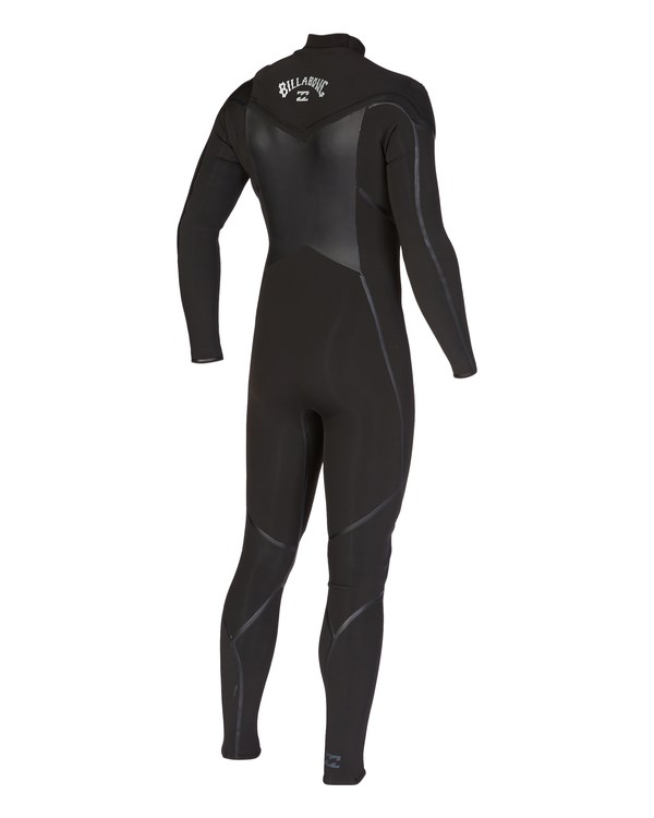 Billabong 4/3 Absolute Plus Chest Zip Full Wetsuit Černé | FZHNBX-574