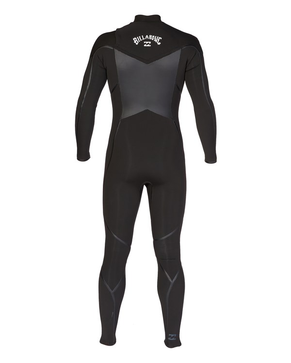 Billabong 4/3 Absolute Plus Chest Zip Full Wetsuit Černé | FZHNBX-574