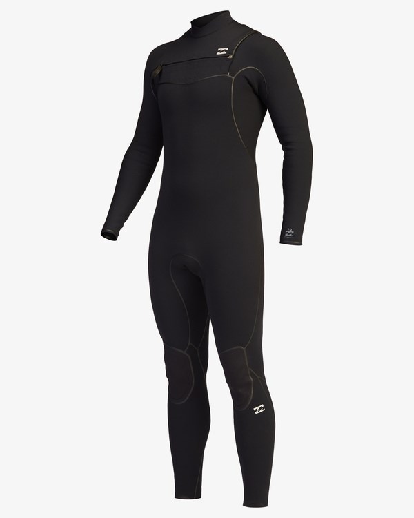 Billabong 4/3 Furnace Chest Zip Full Wetsuit Černé | NTHLXQ-740