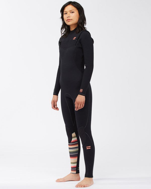 Billabong 4/3 Furnace Comp Series Chest Zip Wetsuit Serape | SNEAXG-274
