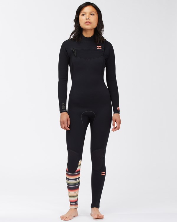 Billabong 4/3 Furnace Comp Series Chest Zip Wetsuit Serape | SNEAXG-274
