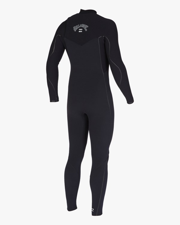 Billabong 4/3 Furnace Natural Zipperless Full Wetsuit Černé | DYXMUB-873