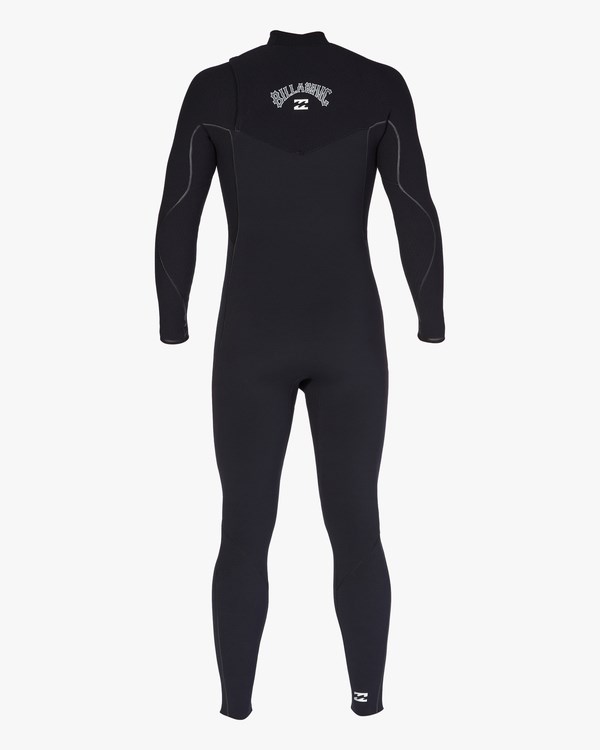 Billabong 4/3 Furnace Natural Zipperless Full Wetsuit Černé | DYXMUB-873