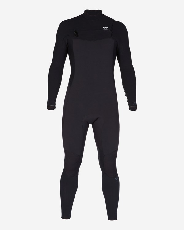 Billabong 4/3 Revolution Chest Zip Full Wetsuit Černé | XJCHRD-480