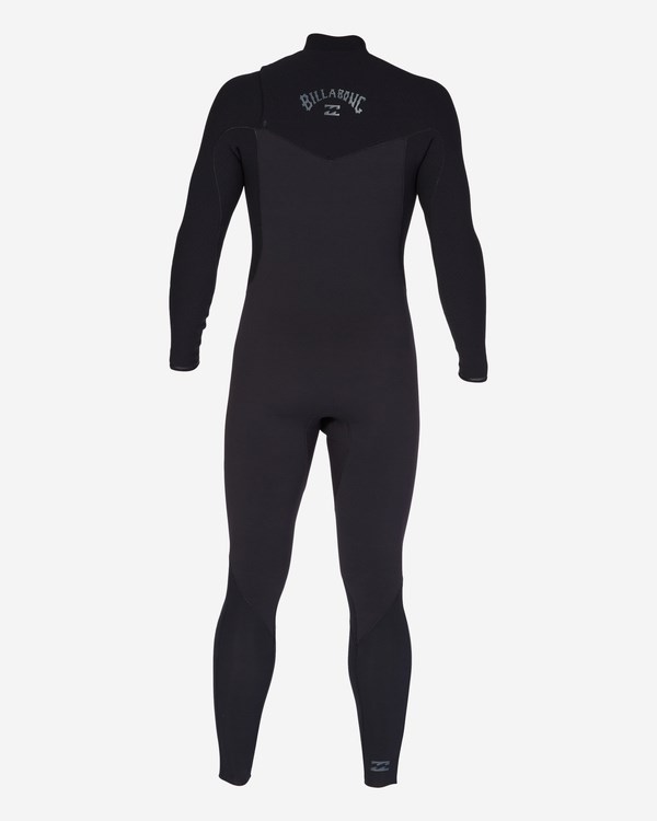 Billabong 4/3 Revolution Chest Zip Full Wetsuit Černé | XJCHRD-480