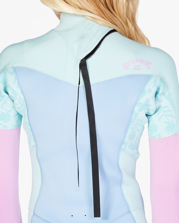 Billabong 4/3 Synergy Back Zip Full Wetsuit Iceberg | XPILNQ-319