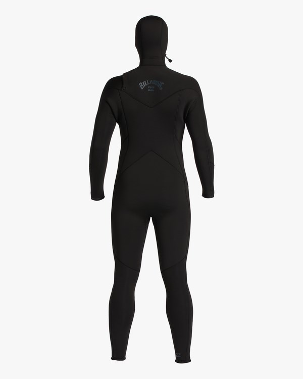 Billabong 5/4 Absolute Chest Zip S Kapucí Wetsuit Černé | LRYTXW-152