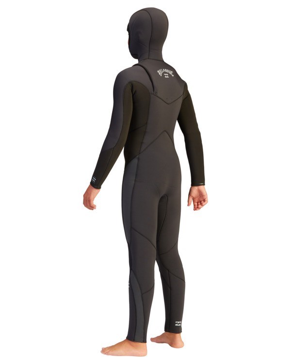 Billabong 5/4 Absolute S Kapucí Wetsuit Černé | PKDGVY-304
