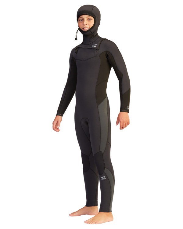 Billabong 5/4 Absolute S Kapucí Wetsuit Černé | PKDGVY-304