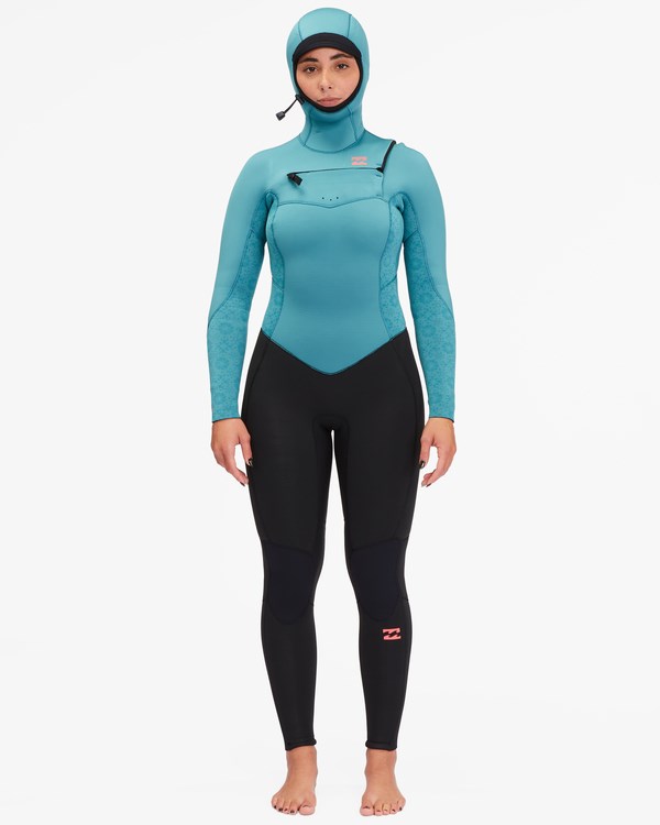 Billabong 5/4 Synergy S Kapucí Chest Zip Full Wetsuit Marine | BSWTPI-187