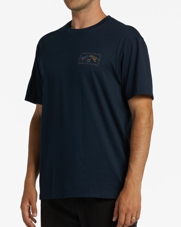 Billabong A/Div Arch Krátké Sleeve T-Shirt Tmavě Blankyt | GMOABI-139