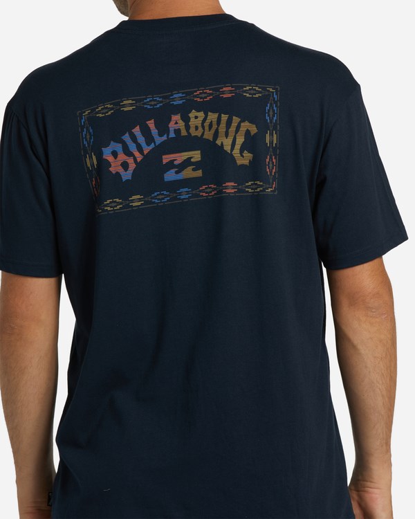 Billabong A/Div Arch Krátké Sleeve T-Shirt Tmavě Blankyt | VOJSBI-135