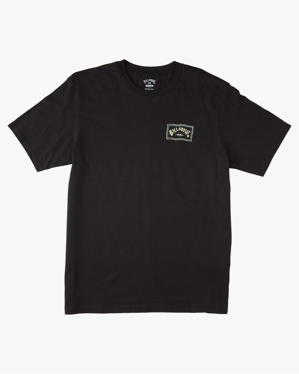 Billabong A/Div Arch Organic Krátké Sleeve T-Shirt Černé | KNROAE-310