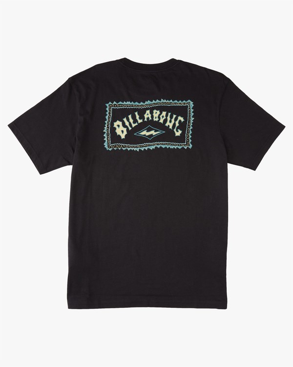 Billabong A/Div Arch Organic Krátké Sleeve T-Shirt Černé | KNROAE-310