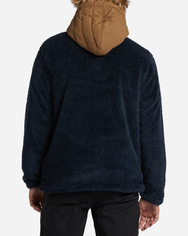 Billabong A/Div Badger S Kapucí Half-Zip Pullover Tmavě Blankyt | LZKVMG-827