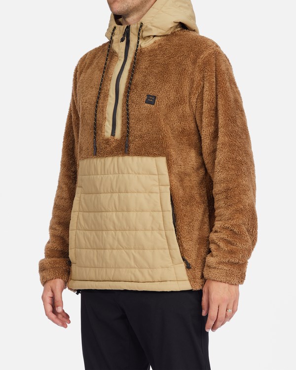 Billabong A/Div Badger S Kapucí Half-Zip Pullover Clay | STPVAJ-618