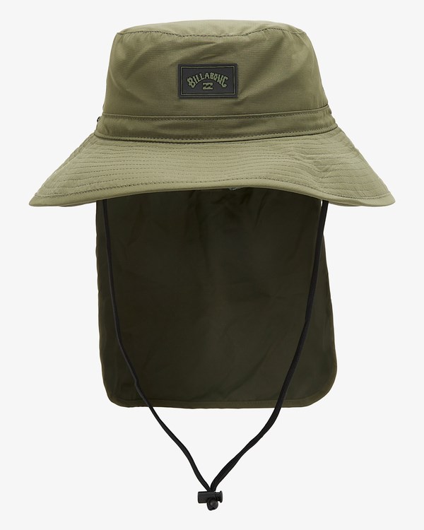 Billabong A/Div Big John Safari Hat Tmavě Olivy Zelené | YNEUMB-549