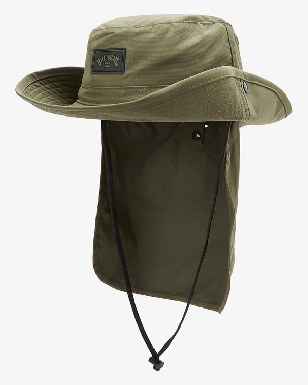 Billabong A/Div Big John Safari Hat Tmavě Olivy Zelené | YNEUMB-549