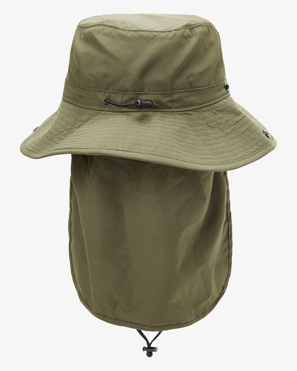 Billabong A/Div Big John Safari Hat Tmavě Olivy Zelené | YNEUMB-549
