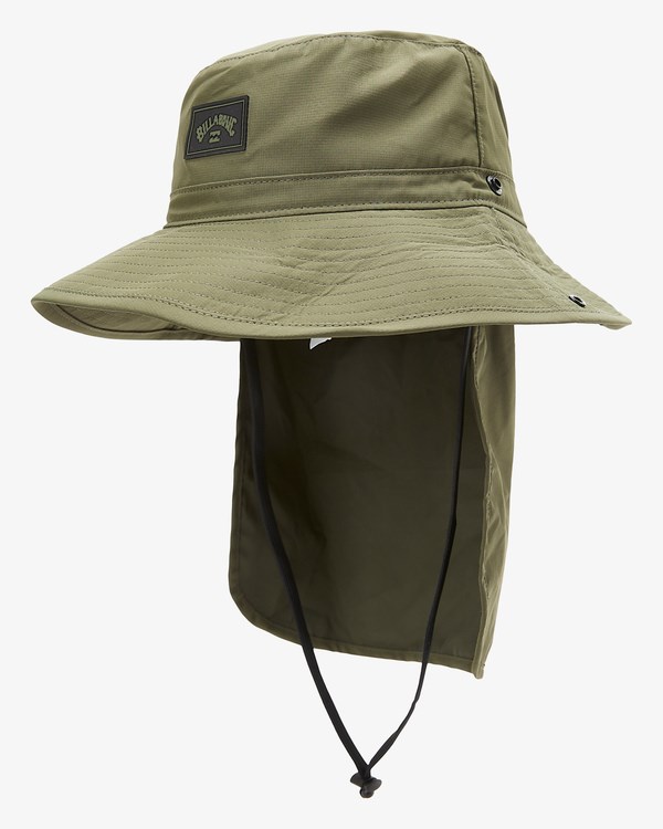 Billabong A/Div Big John Safari Hat Tmavě Olivy Zelené | YNEUMB-549
