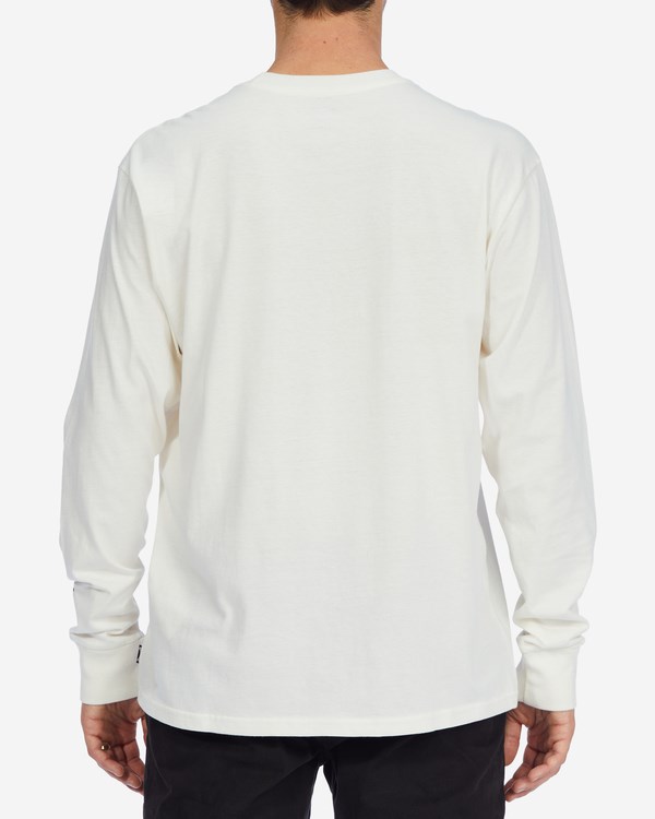 Billabong A/Div Boulder Organic Long Sleeve T-Shirt Bílé | VUOJDF-608