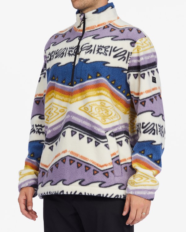 Billabong A/Div Boundary Half-Zip Mock Neck Pullover Chino | HJSLQV-743