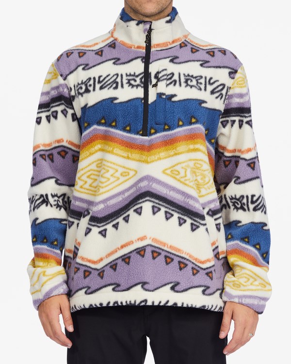 Billabong A/Div Boundary Half-Zip Mock Neck Pullover Chino | HJSLQV-743