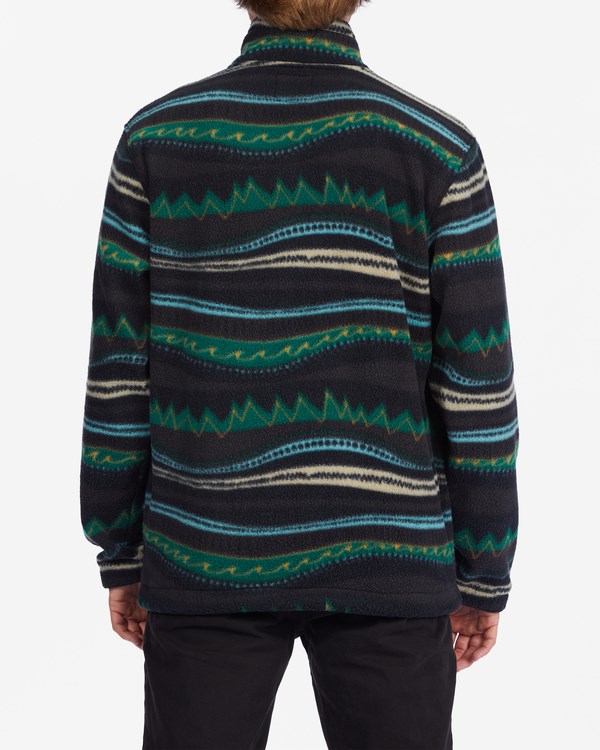 Billabong A/Div Boundary Half-Zip Mock Neck Pullover Černé | RSTOXB-027
