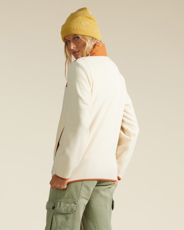 Billabong A/Div Boundary Lite Half-Zip Mock Neck Sweatshirt Adobe | KXMLQT-583