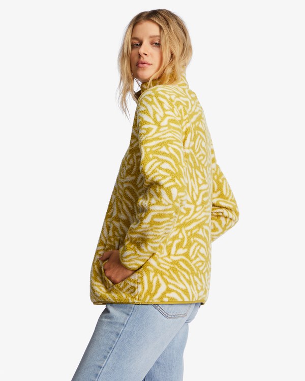 Billabong A/Div Boundary Mock 3 Half-Zip Pullover Sweatshirt Fresh Moss | HTZGPO-189