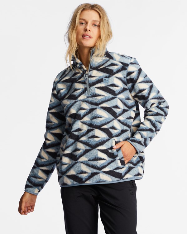 Billabong A/Div Boundary Mock 3 Half-Zip Pullover Sweatshirt Blankyt | TBOGUI-415