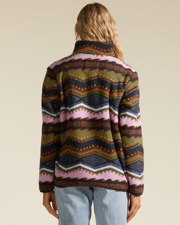 Billabong A/Div Boundary Mock 3 Half-Zip Pullover Sweatshirt Černé | TKJRPV-320